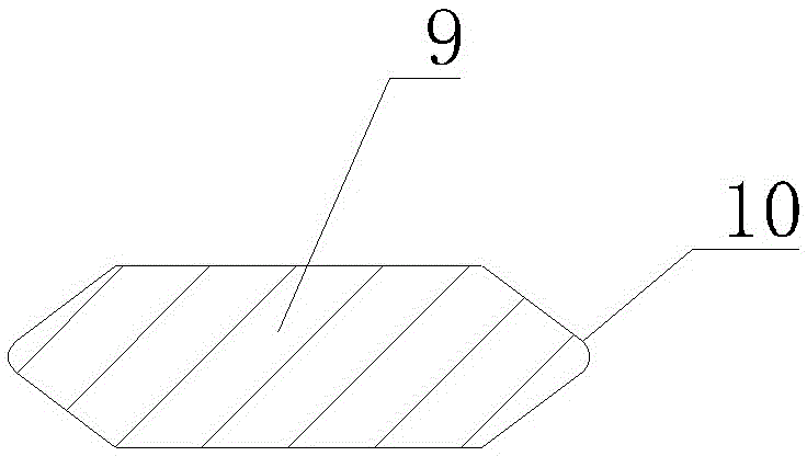 Structure of soft package battery and manufacturing method thereof