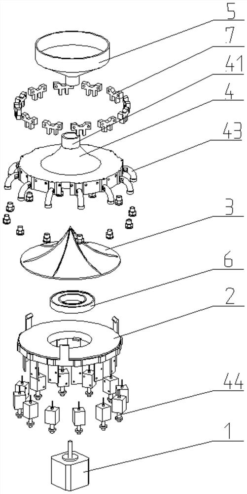 An electric drive centrifugal seed metering device that can start and stop independently on demand