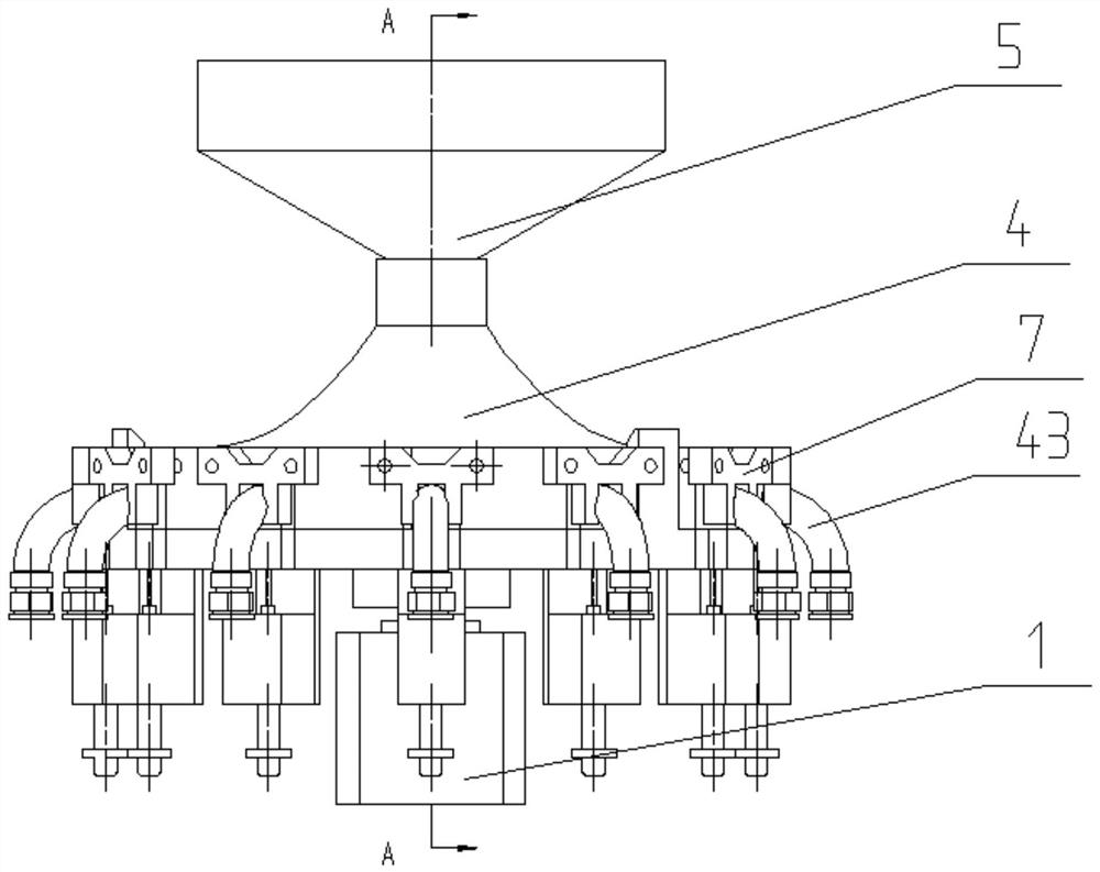 An electric drive centrifugal seed metering device that can start and stop independently on demand