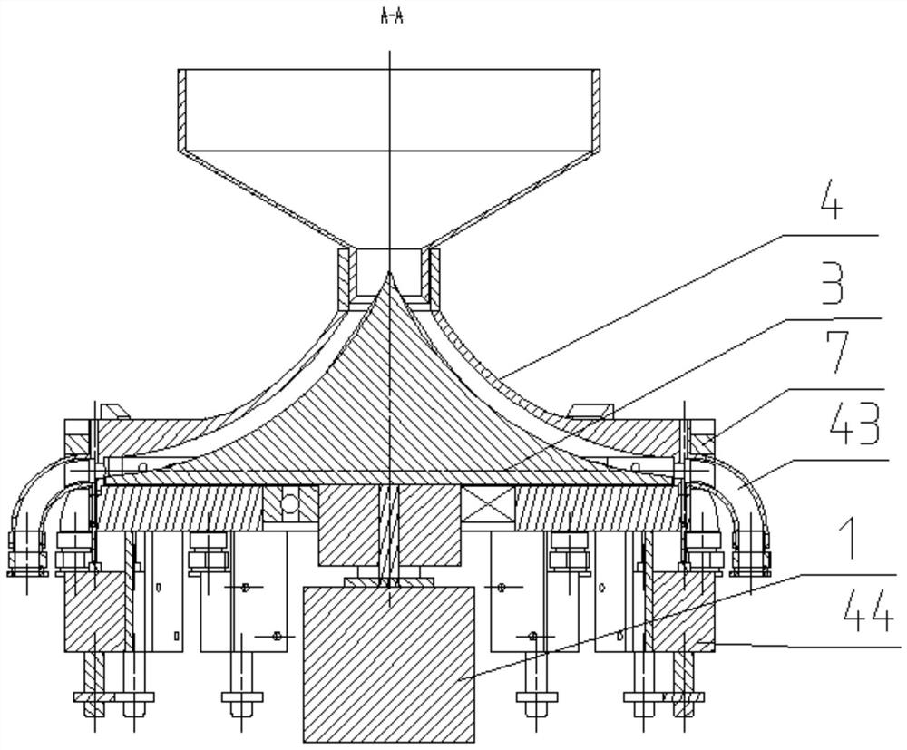 An electric drive centrifugal seed metering device that can start and stop independently on demand