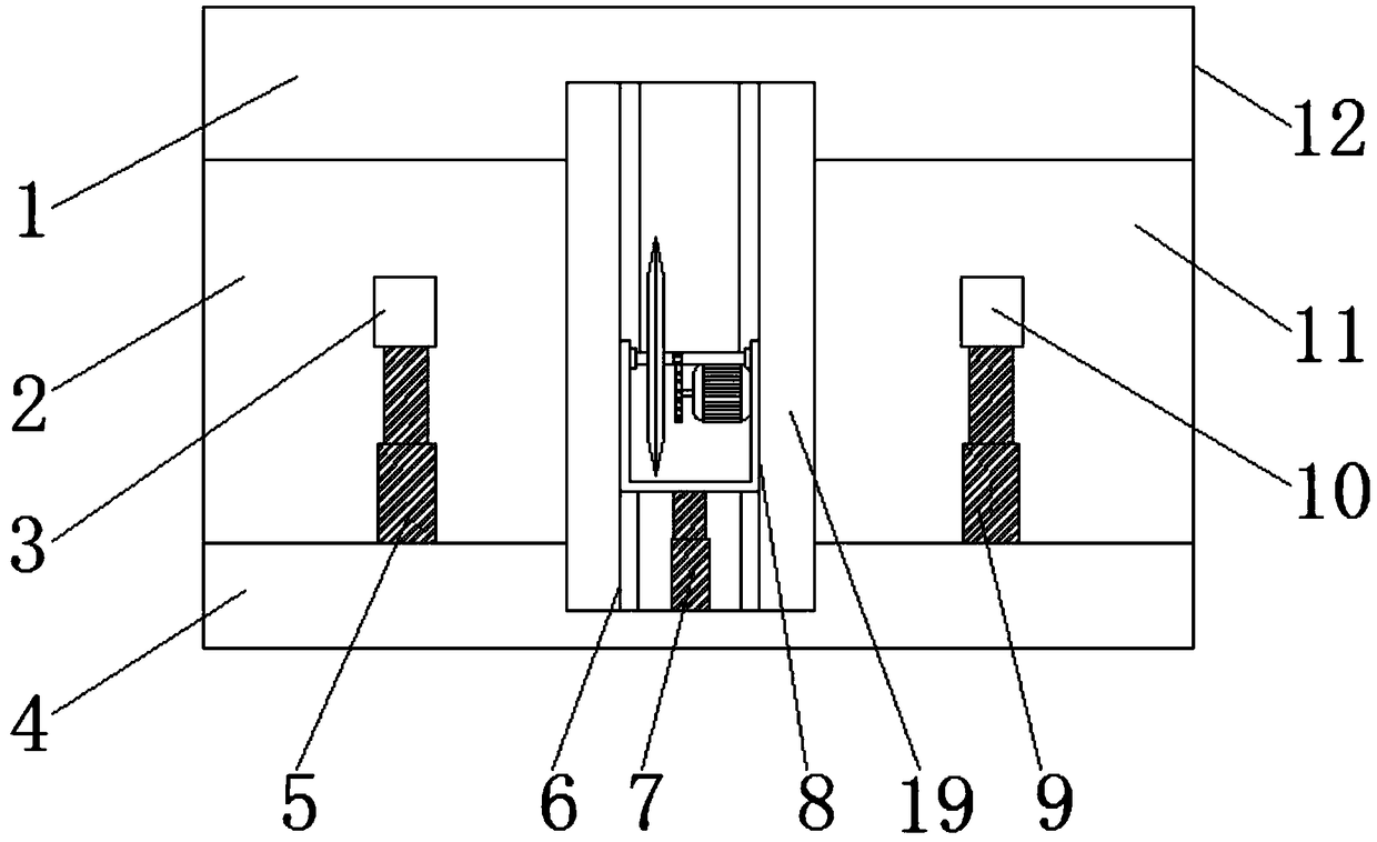 Power pipeline cutting platform