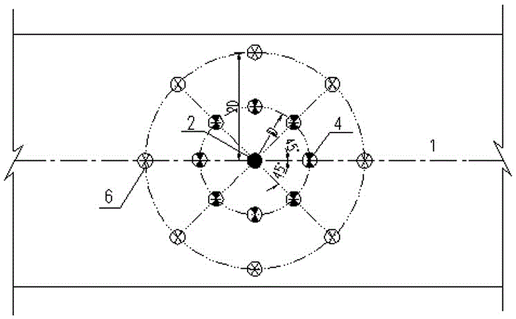 Testing device and method for osmotic gradient of anisotropic rock mass