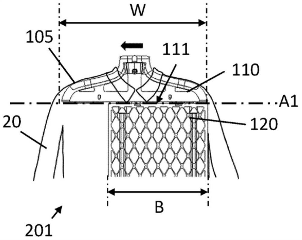 Garment steamer having a hanger movable relative to a stationary ironing board