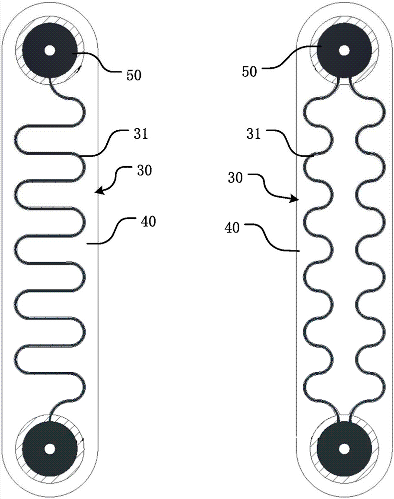 Multi-lead extensible flexible electrocardiograph patch