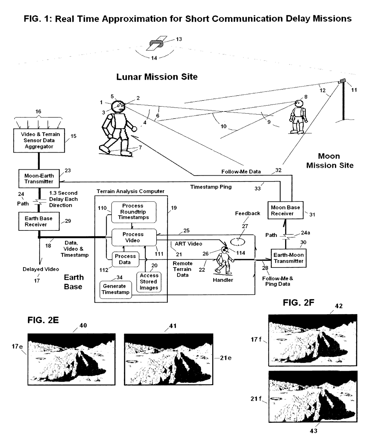 Real time approximation for robotic space exploration