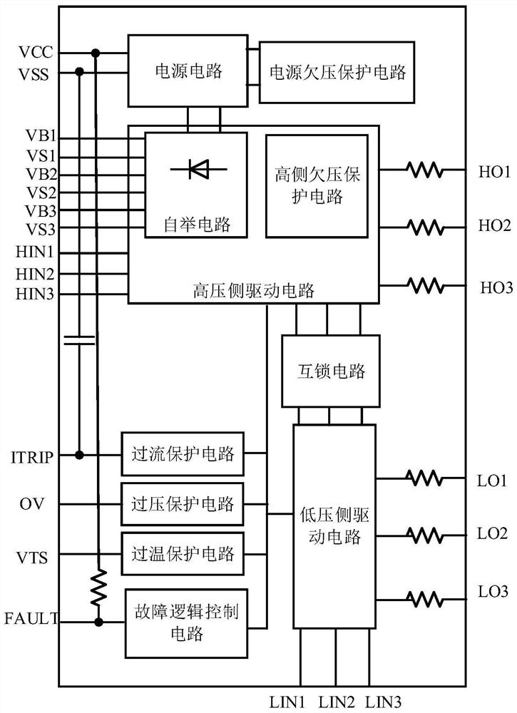 High-voltage integrated circuit and semiconductor circuit