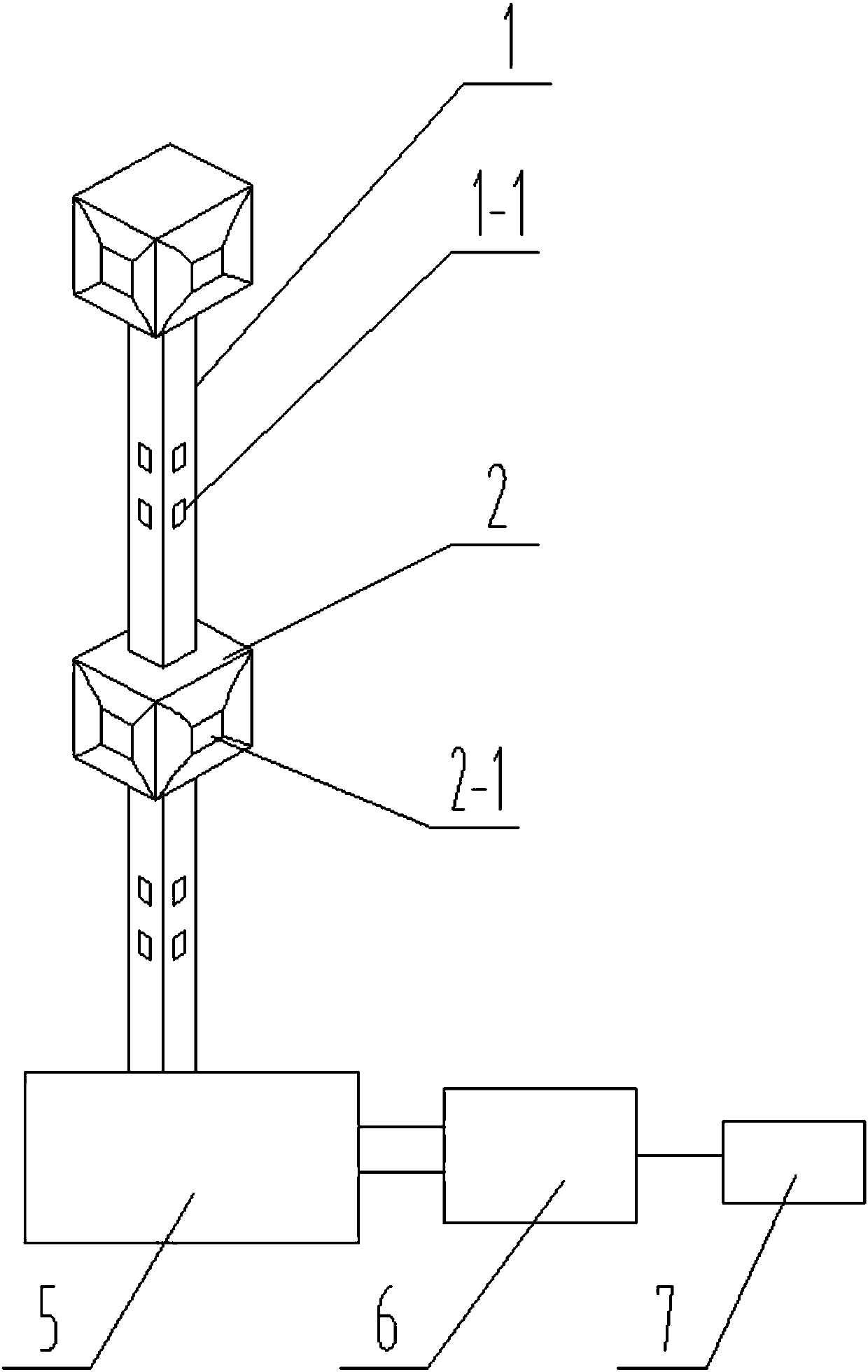 Small-sized gas energy conversion device