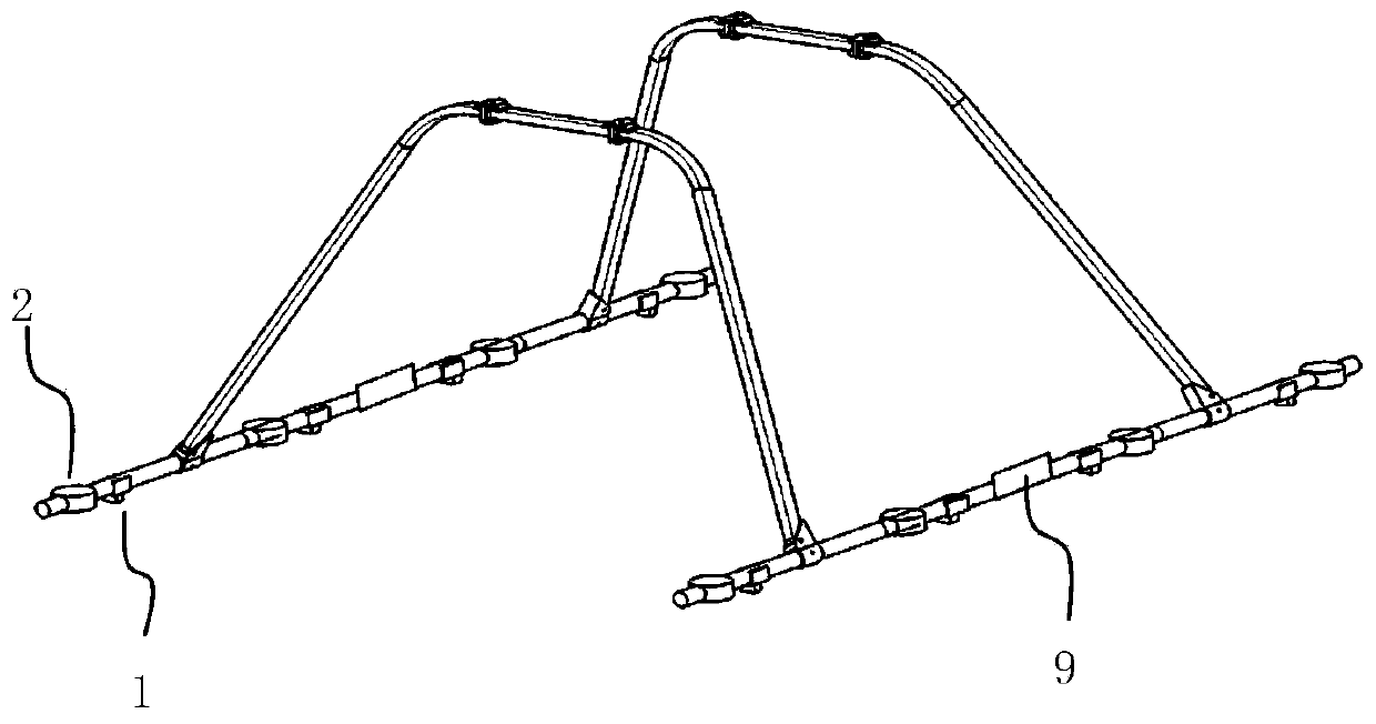 Flight deck take-off and landing assisting system for unmanned helicopter and control method