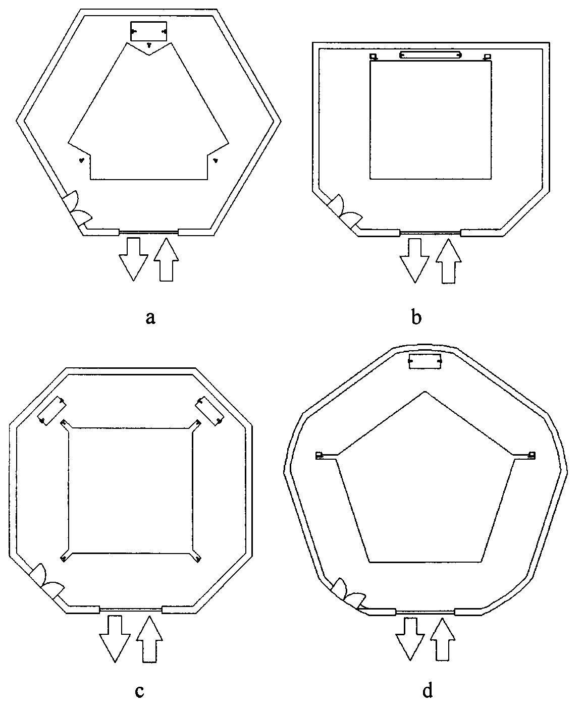 Intelligent tower-type three-dimensional garage transversely arranged in circumferential direction