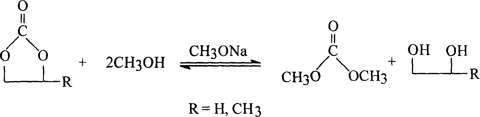 Process for improving product quality and yield of propanediol and glycol