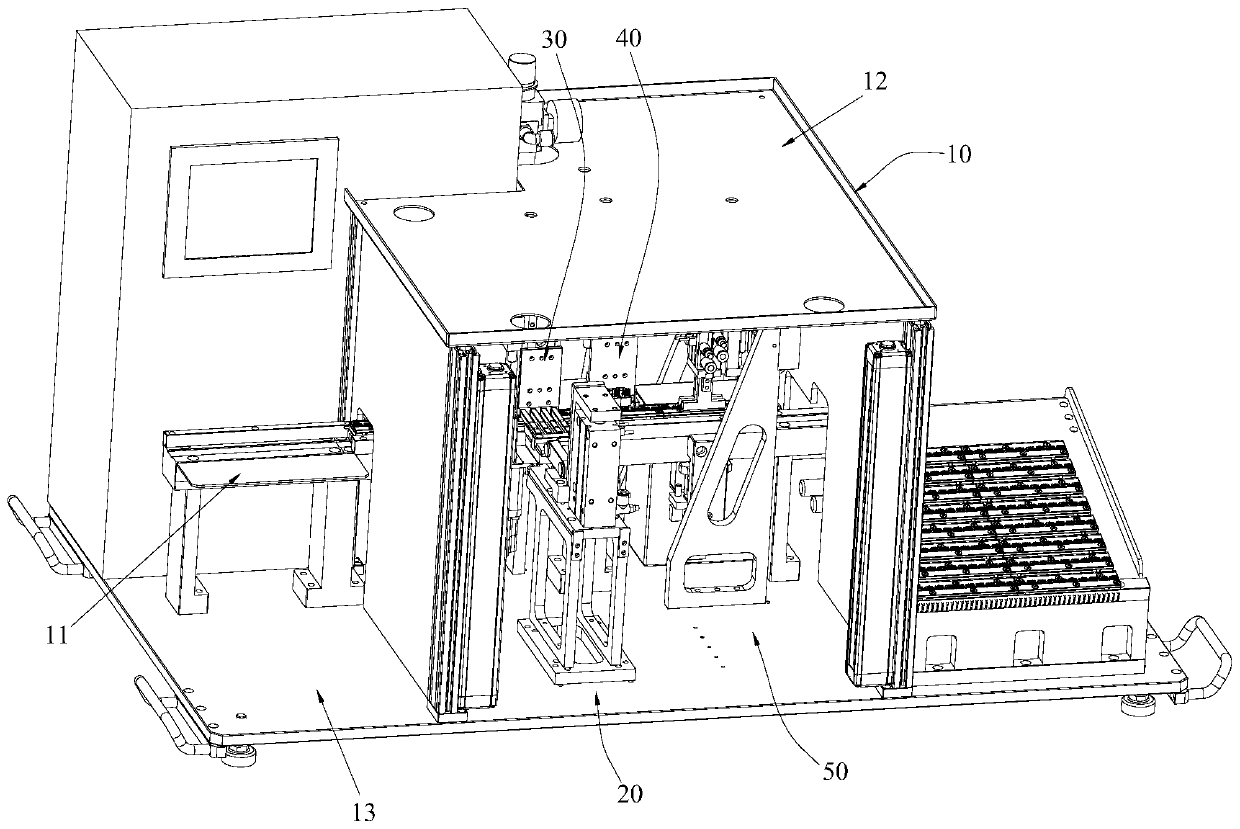 Conduction test system of USB connecting plug