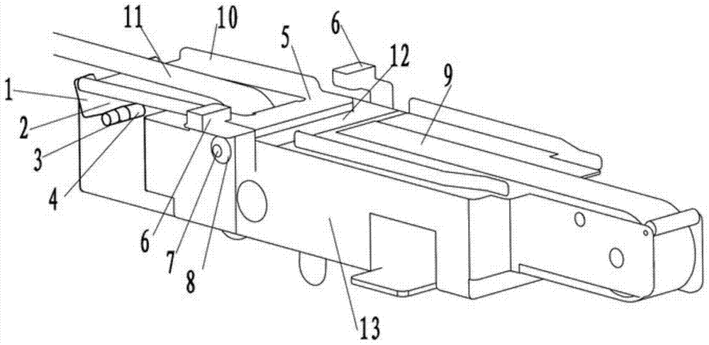 A banknote handle turning unit