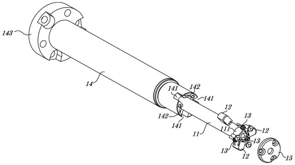 Shifting fork shaft double-face bush pressing mechanism and device