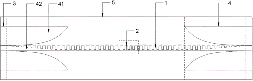 U-shaped slot type artificial surface plasmonband elimination filter