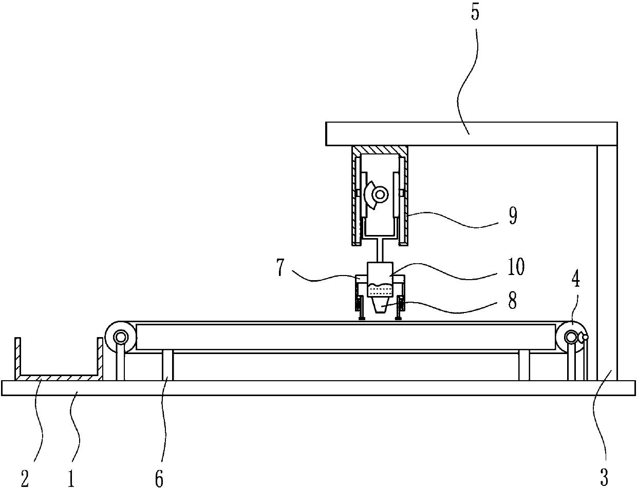 Automatic printing device of carton cardboard