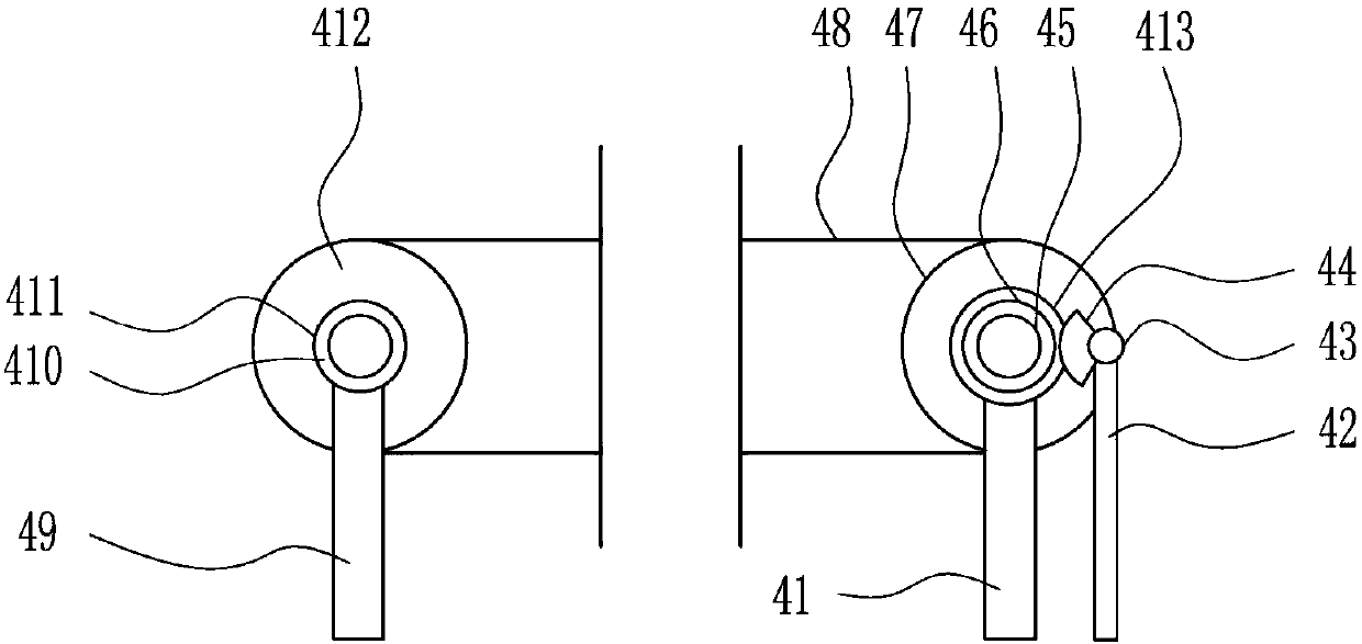 Automatic printing device of carton cardboard