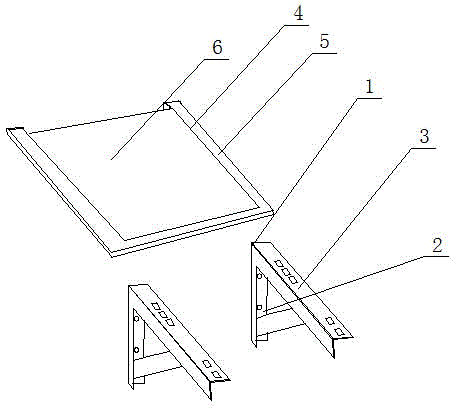 Novel air-conditioner outdoor unit support