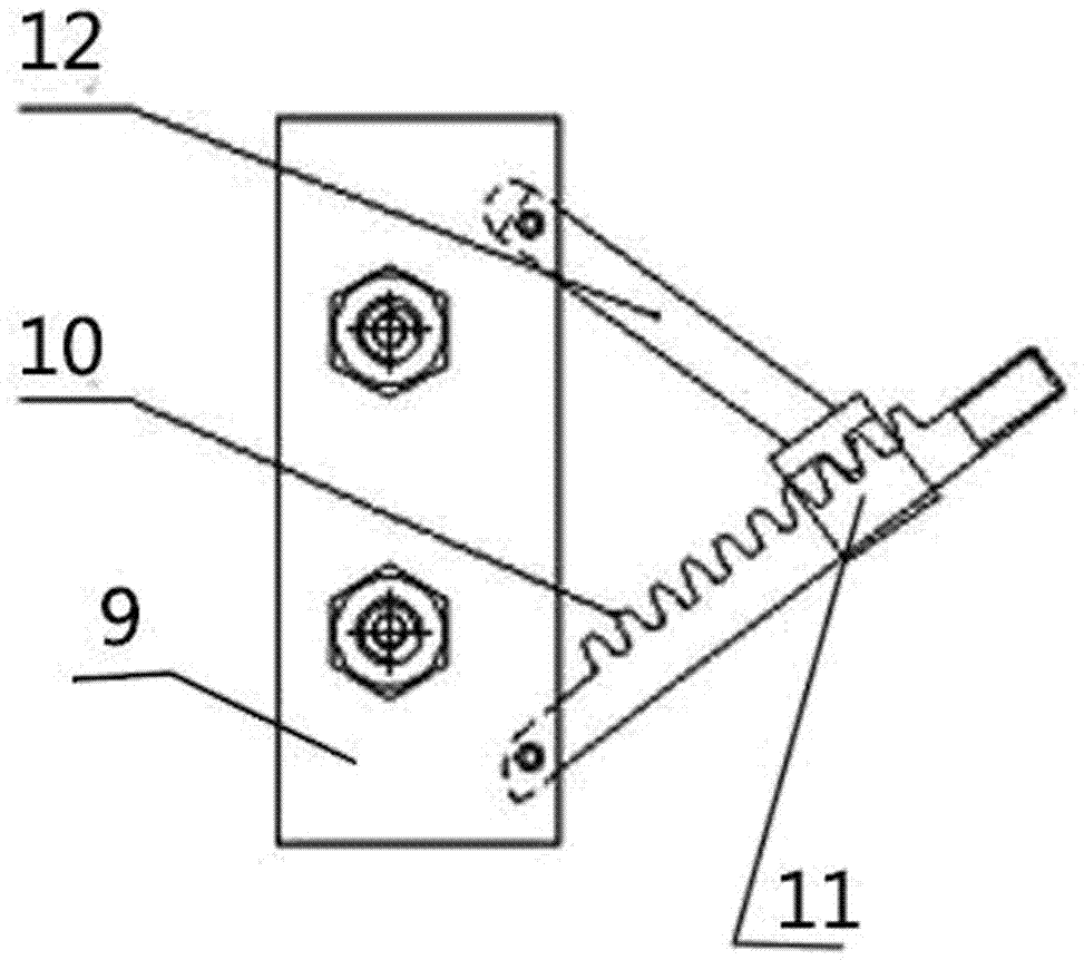 Tank type erosion abrasion testing device and method