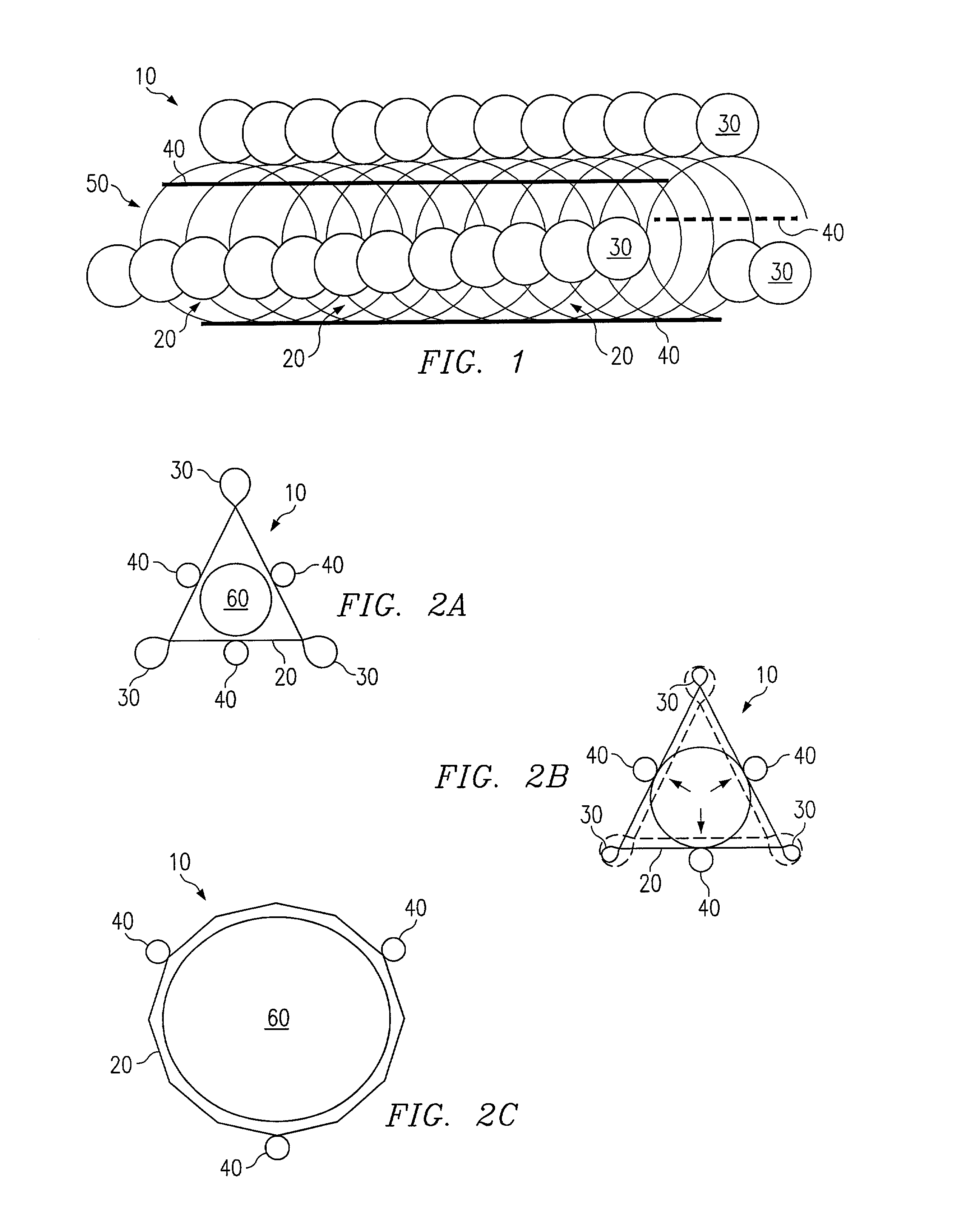 Expandable biodegradable polymeric stents for combined mechanical support and pharmacological or radiation therapy