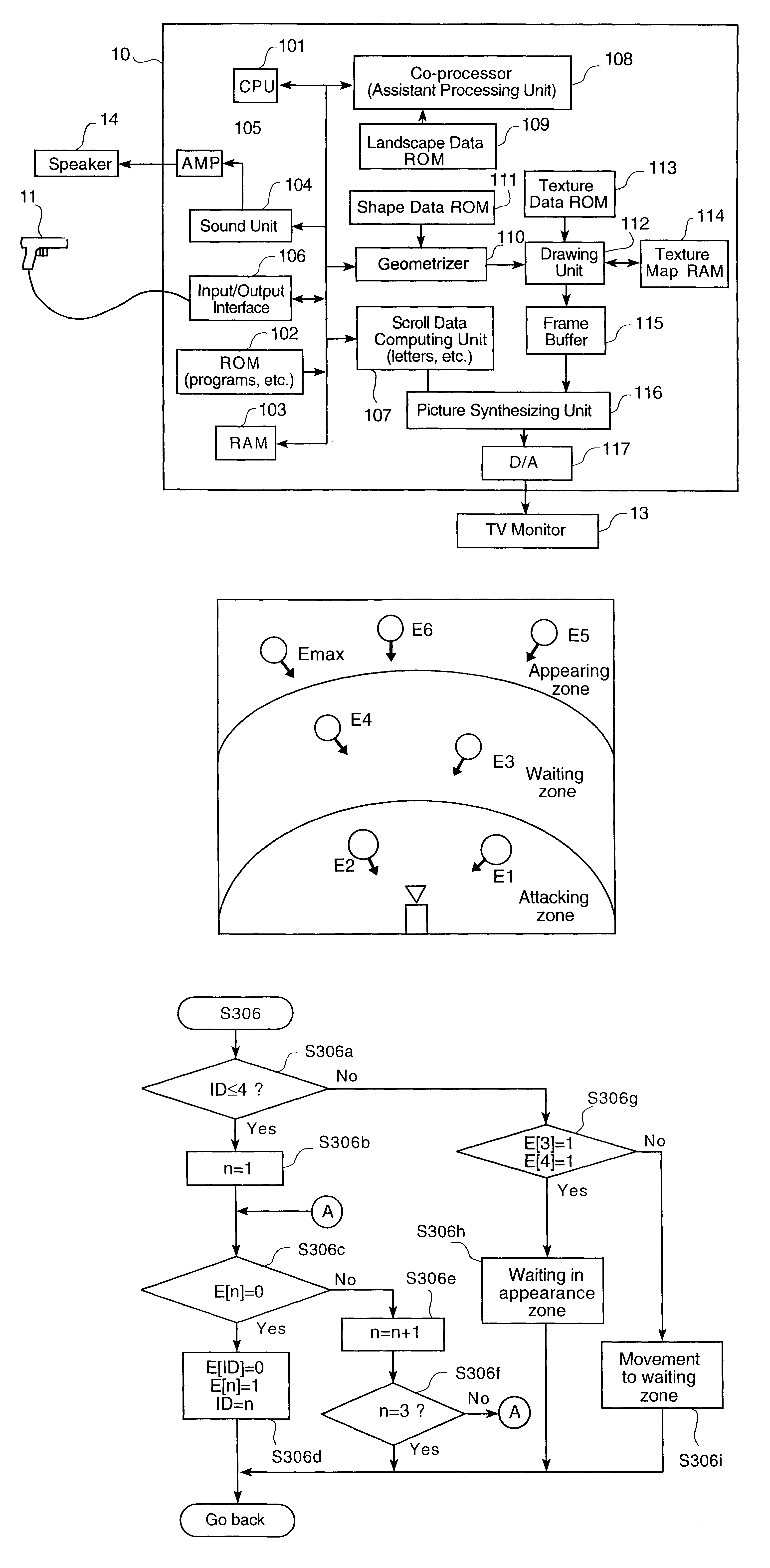 Game device and picture processing device