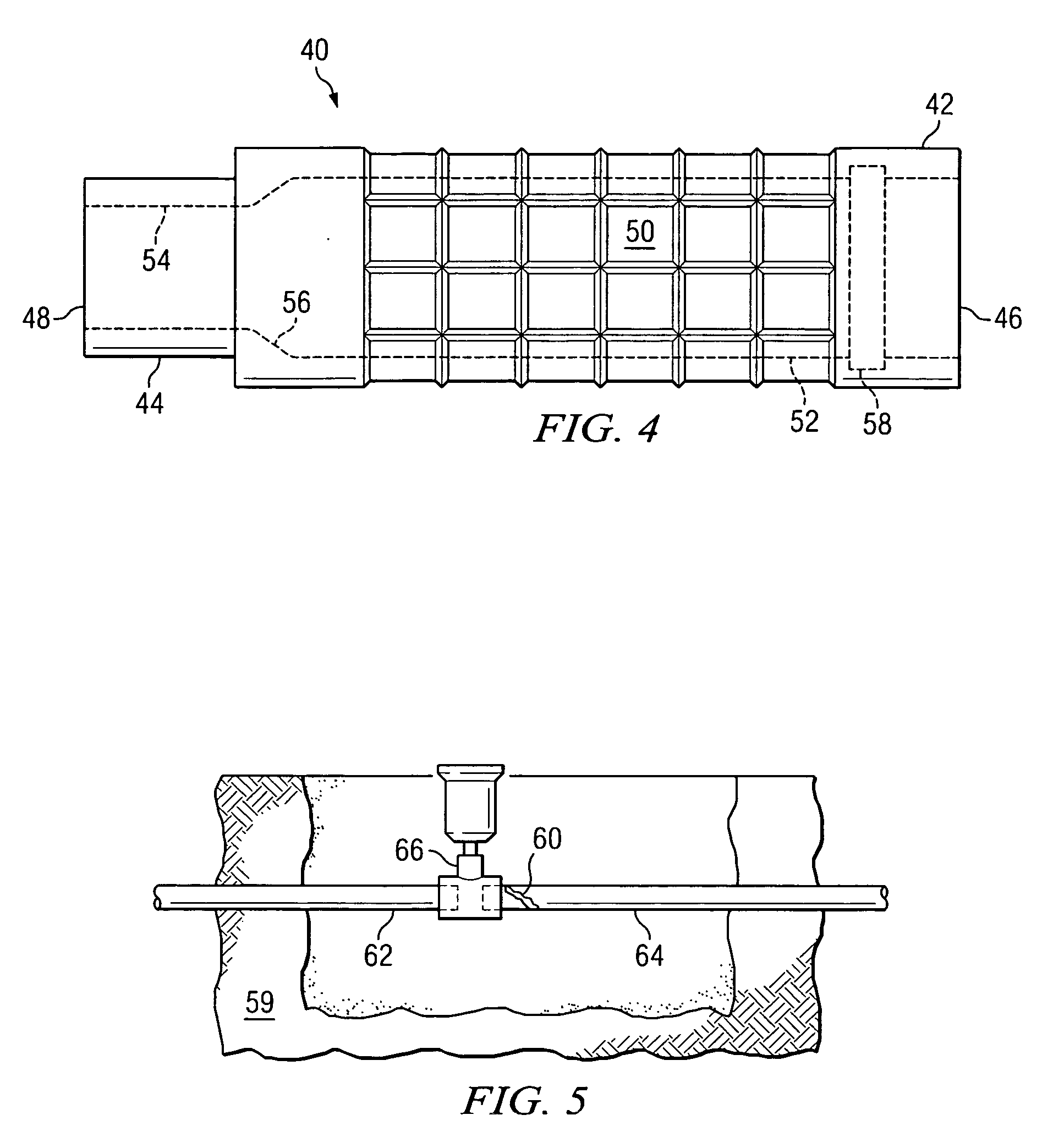 Conduit repair fixture and method