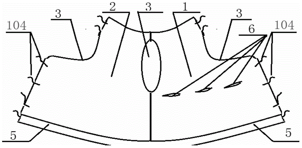 Inflatable waistcoat capable of monitoring and controlling amplitude and time phase of breathing movement