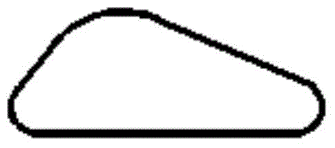 Forging method for complex thin-rib stainless steel die forging with center hole