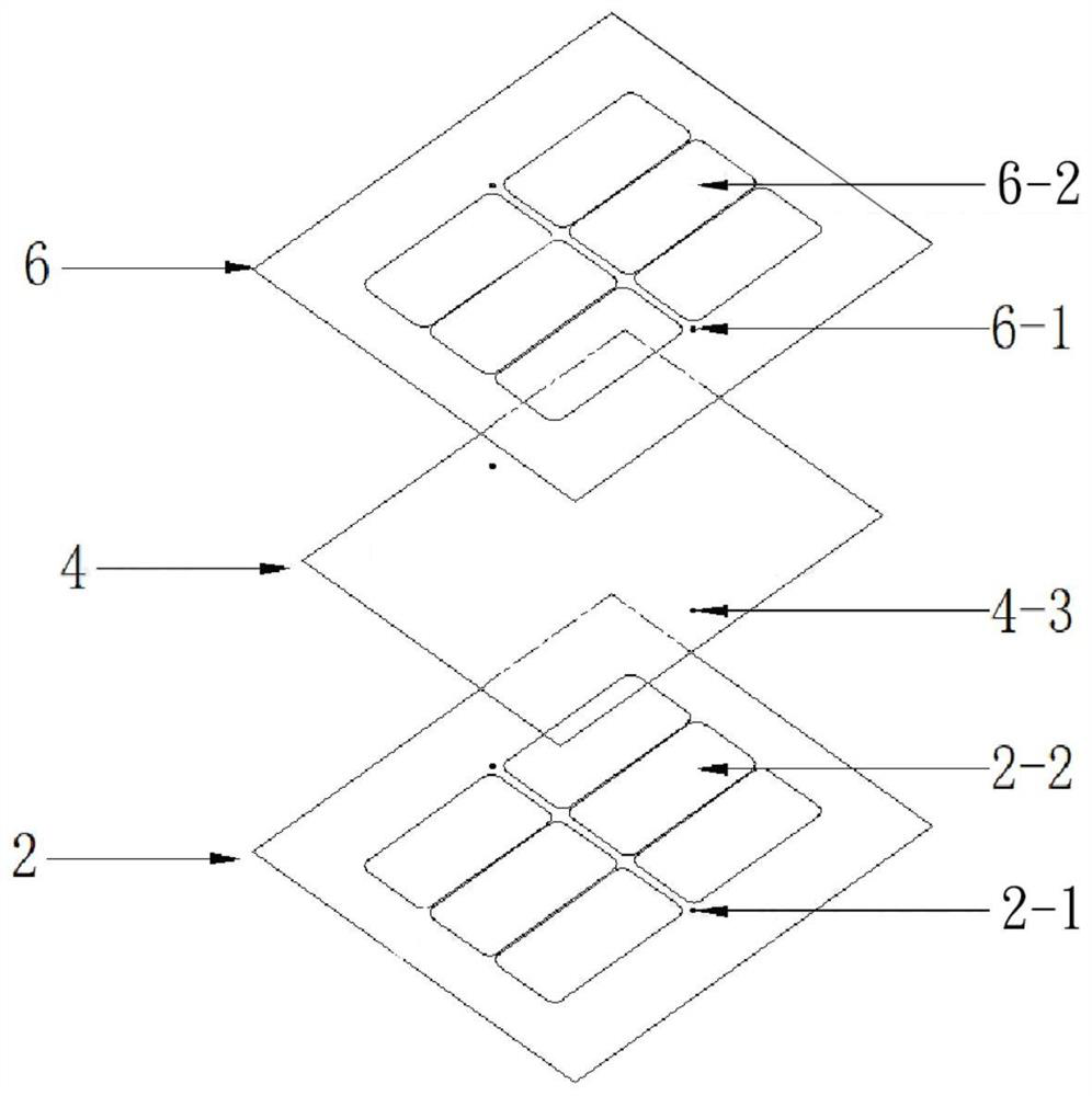 Double-sided texture transfer printing method and base material with double-sided texture layers