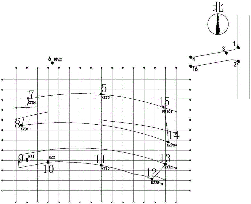 Structural geometric deformation safety monitoring method