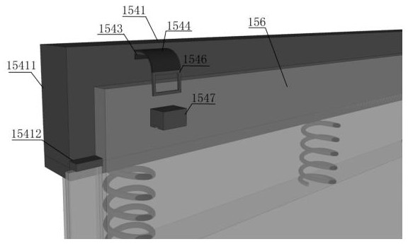 Breathing type double-layer glass curtain wall system