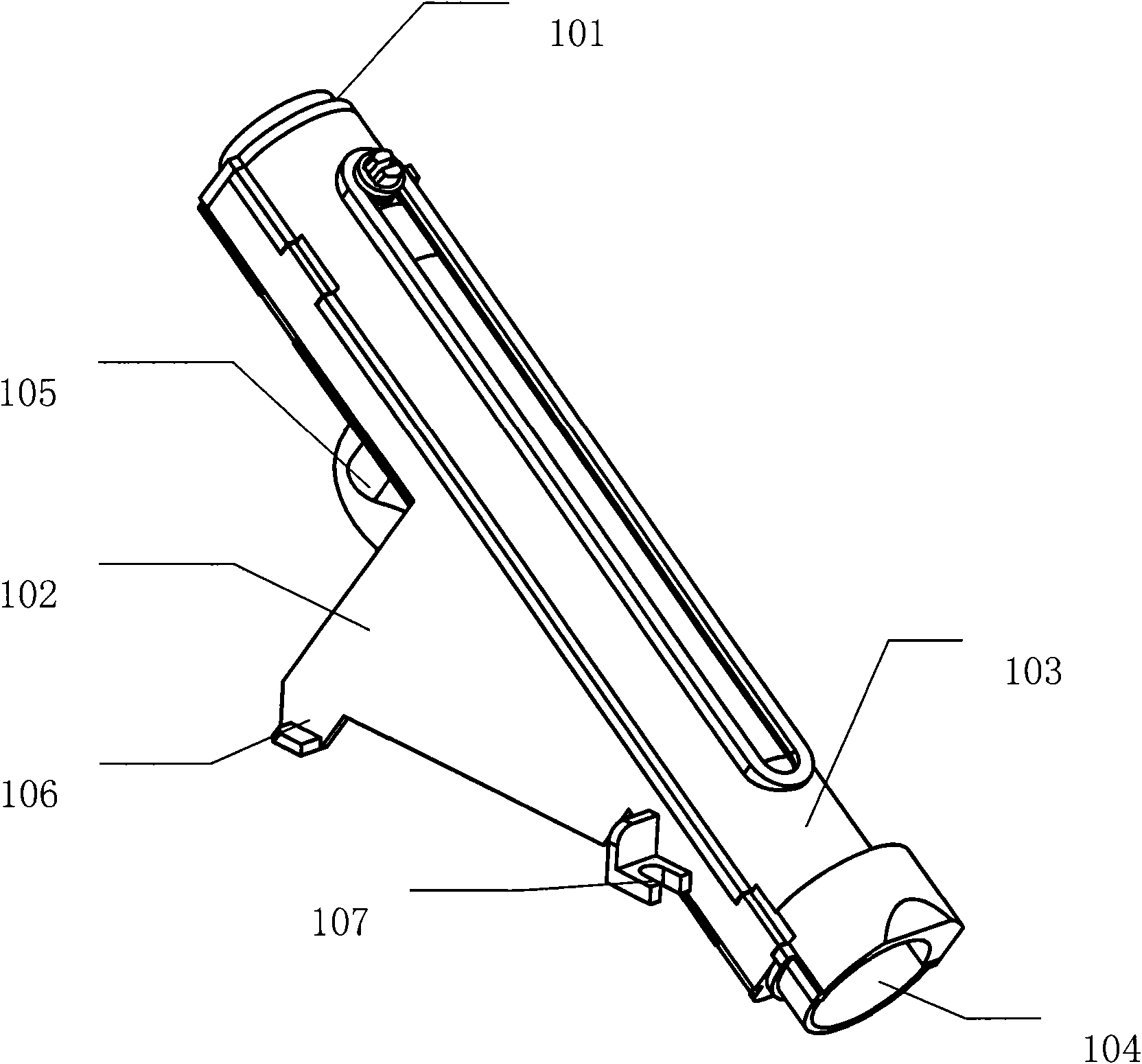 Sanitation cleaning device for toilet stool