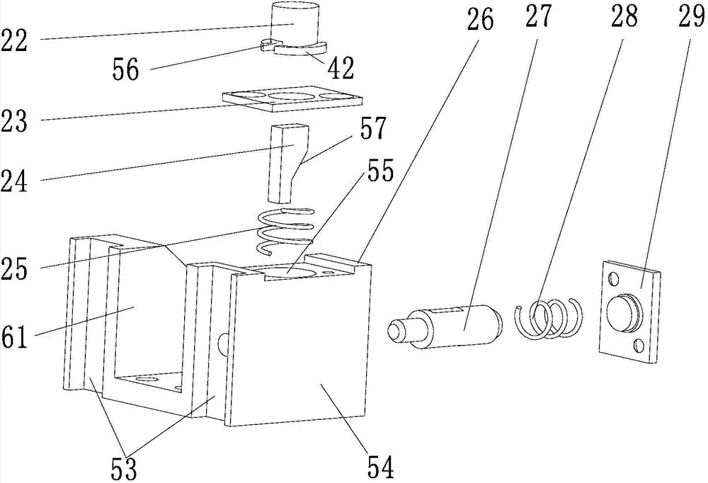 Digestive endoscopy conveying mechanism