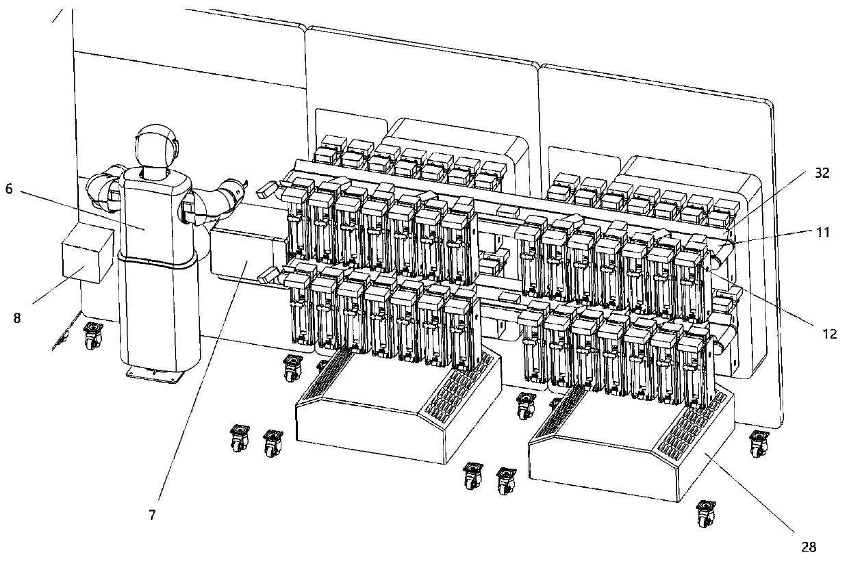 5G communication robot intelligent vending machine and unmanned supermarket