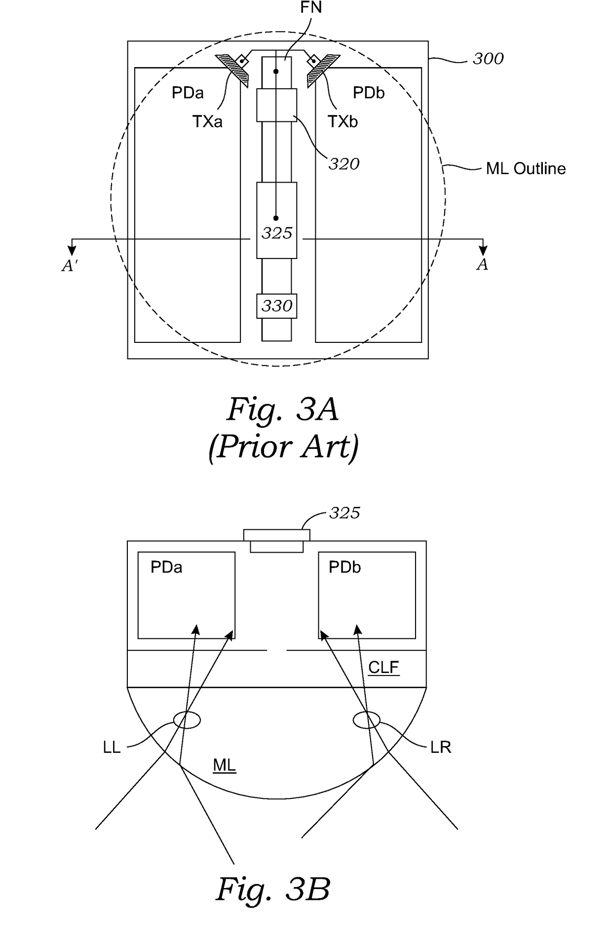 Four shared pixel with phase detection and full array readout modes