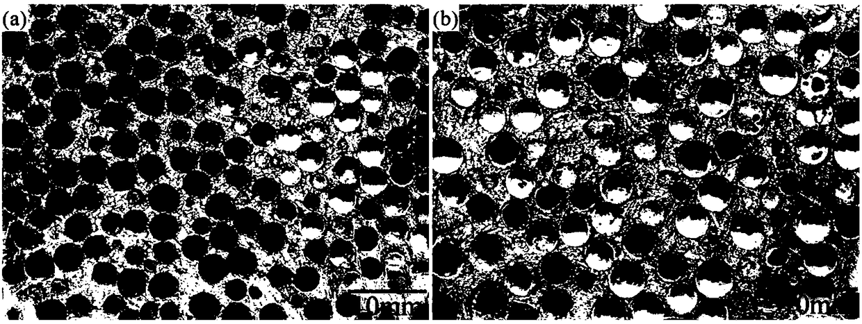 Metal-based hollow-ball composite foam material and preparation method thereof