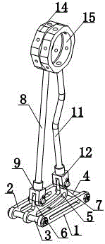 Sleeving type paint spray gun adjusting mechanism