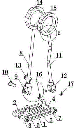 Sleeving type paint spray gun adjusting mechanism