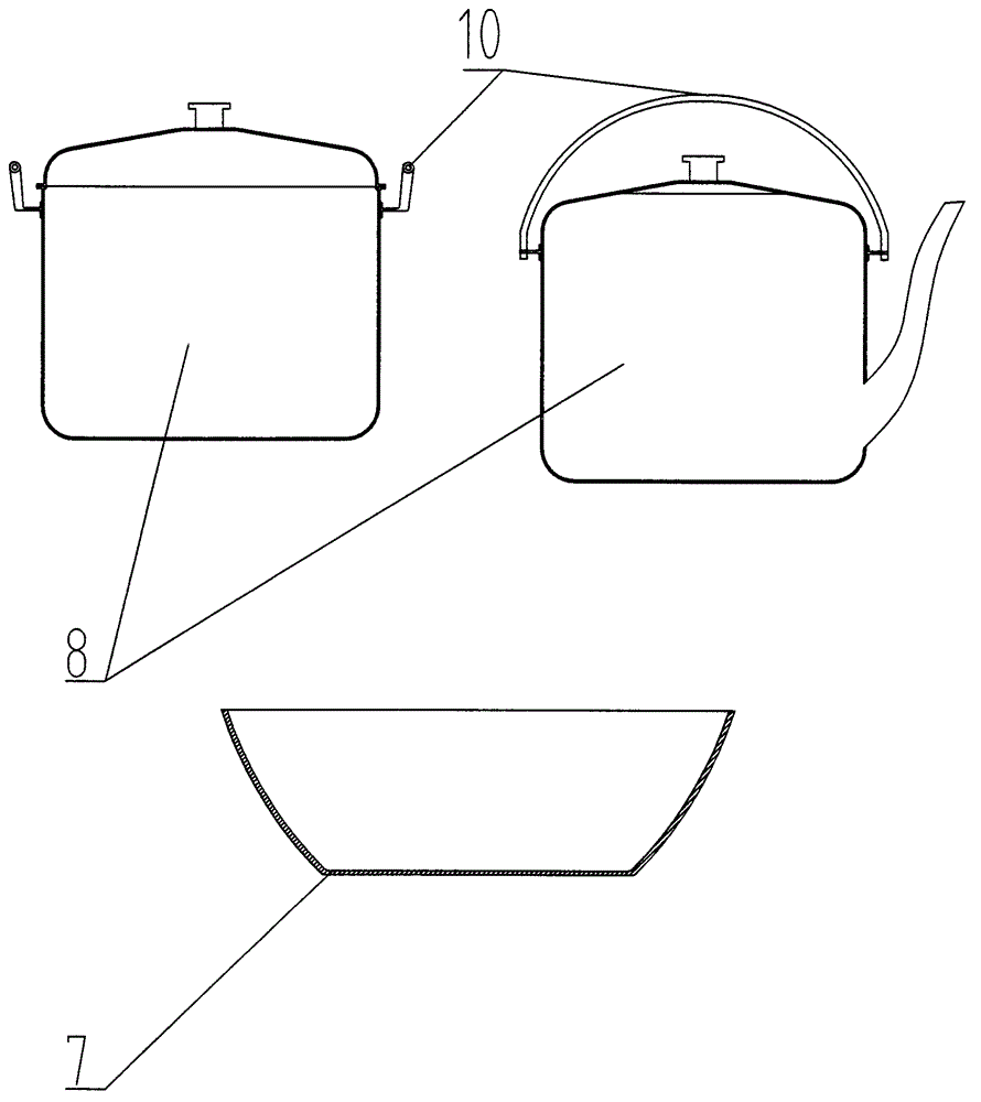 Smokeless cookstove used for burning straws