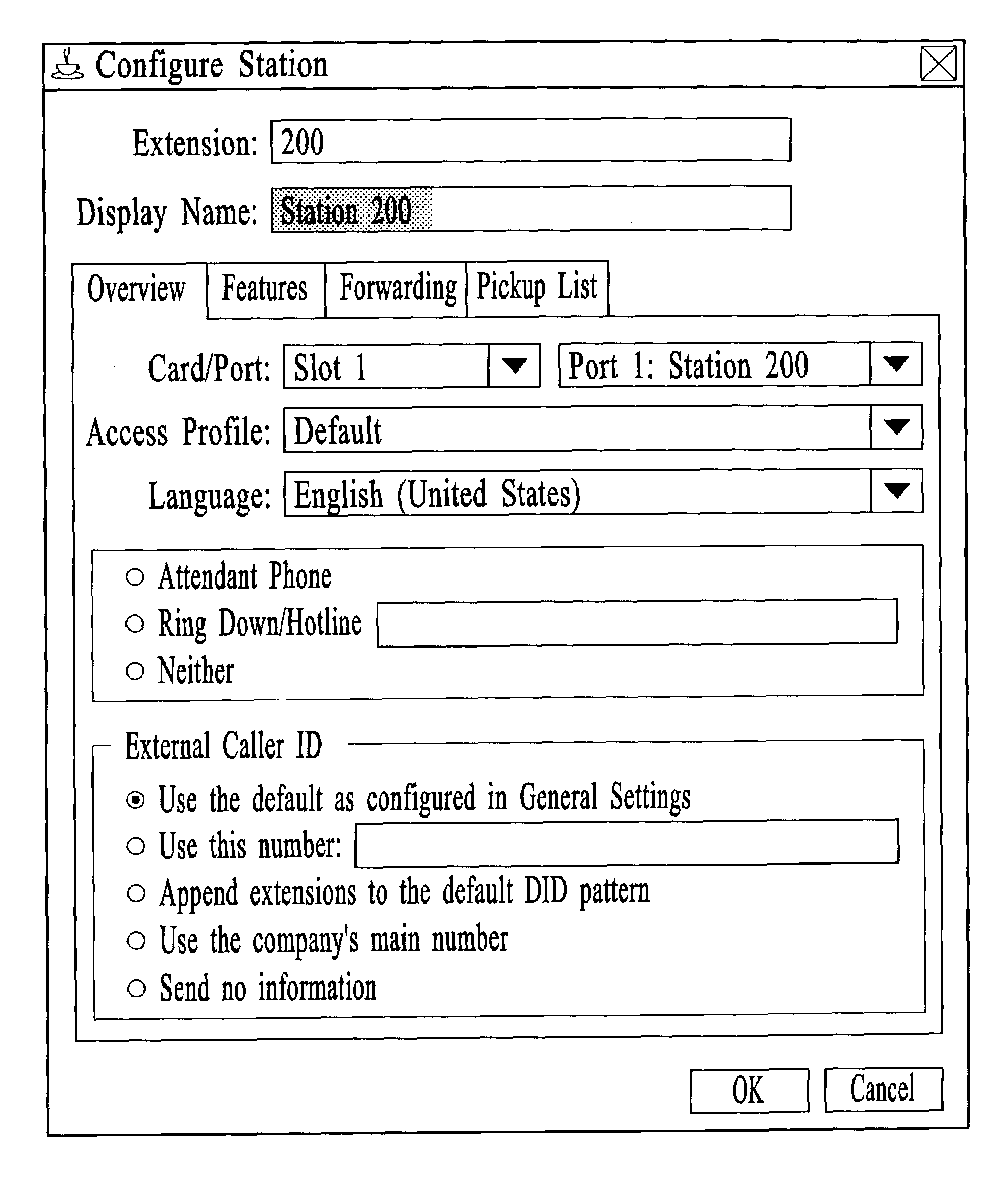 Systems and methods for providing configurable caller ID information