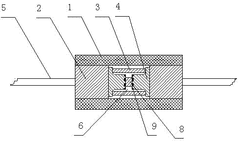 Surge absorption tube and manufacturing method thereof