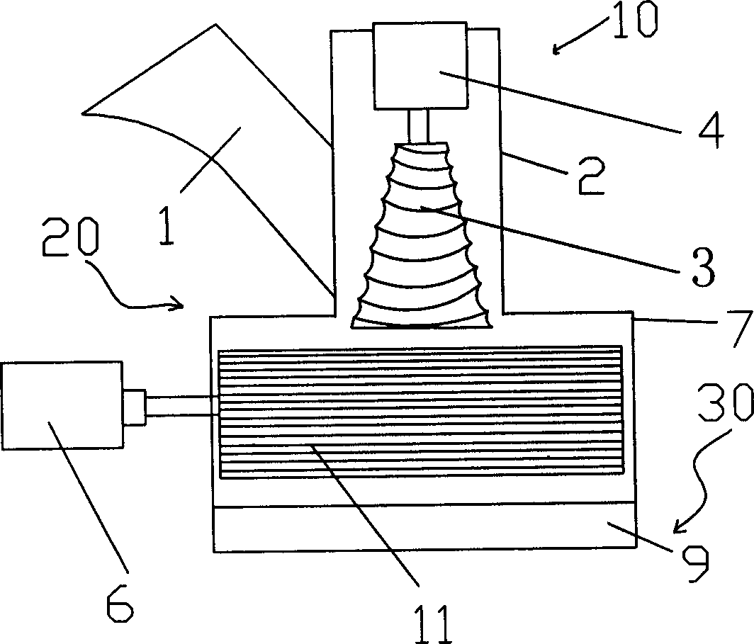 Waste plastic bottle squeezing and label stripping machine