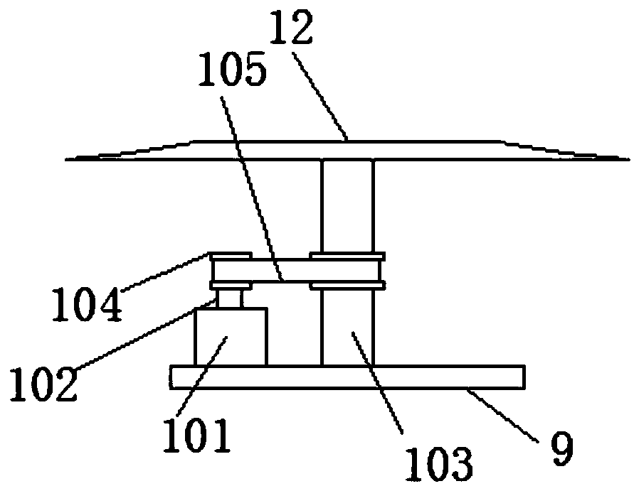 Conveying and guiding device for machining