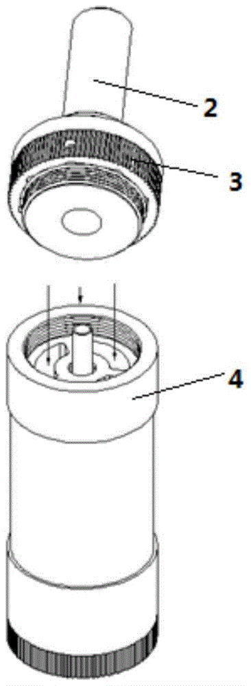 A backflow airflow atomizer and electronic cigarette including the atomizer