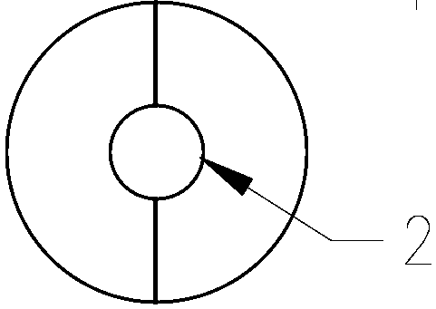 Brake component dismounting device