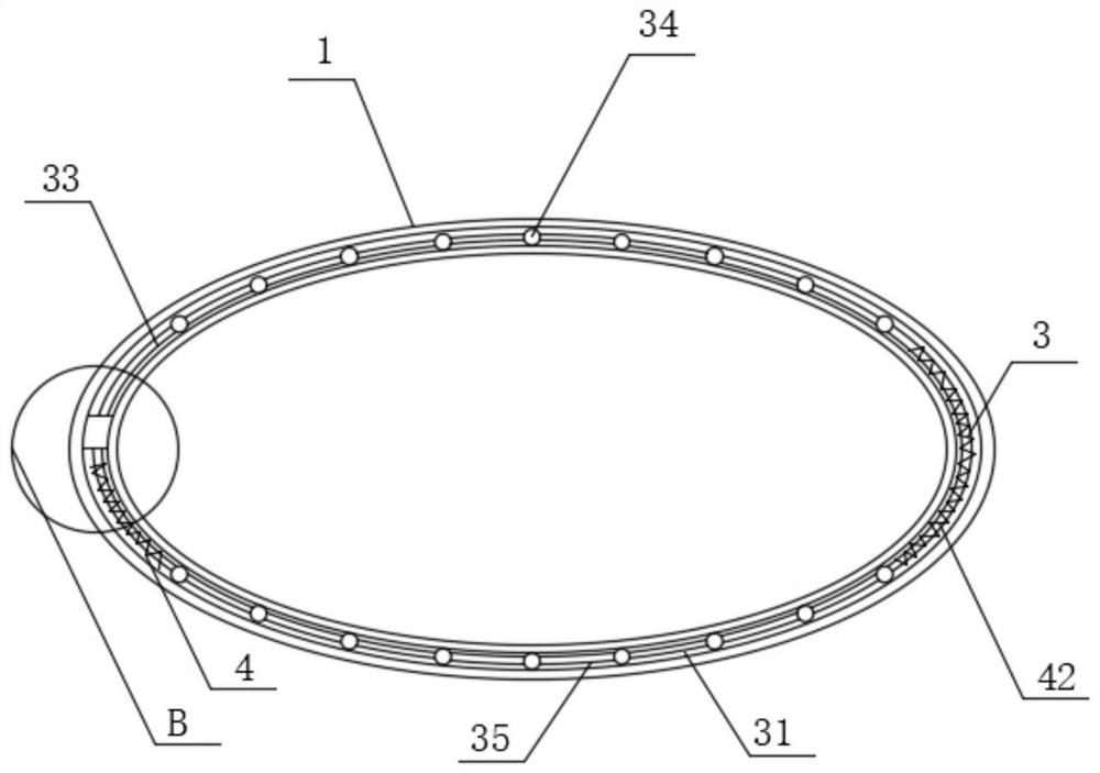 A kind of physical therapy glasses for preventing myopia and strabismus