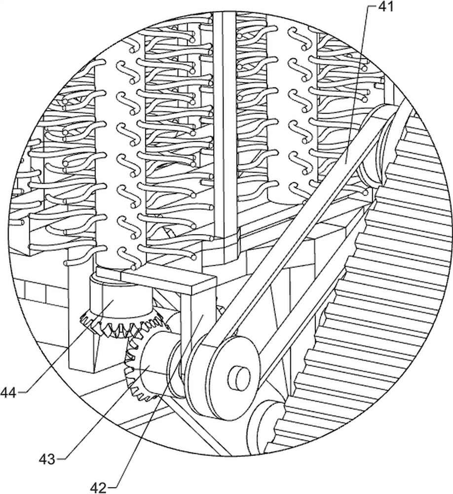 Guardrail ash removal device for expressway