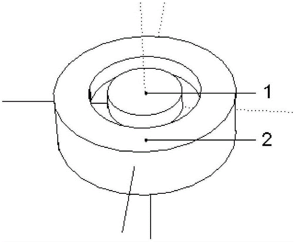 Non-fixed contact myoelectric collection system and myoelectric collection method