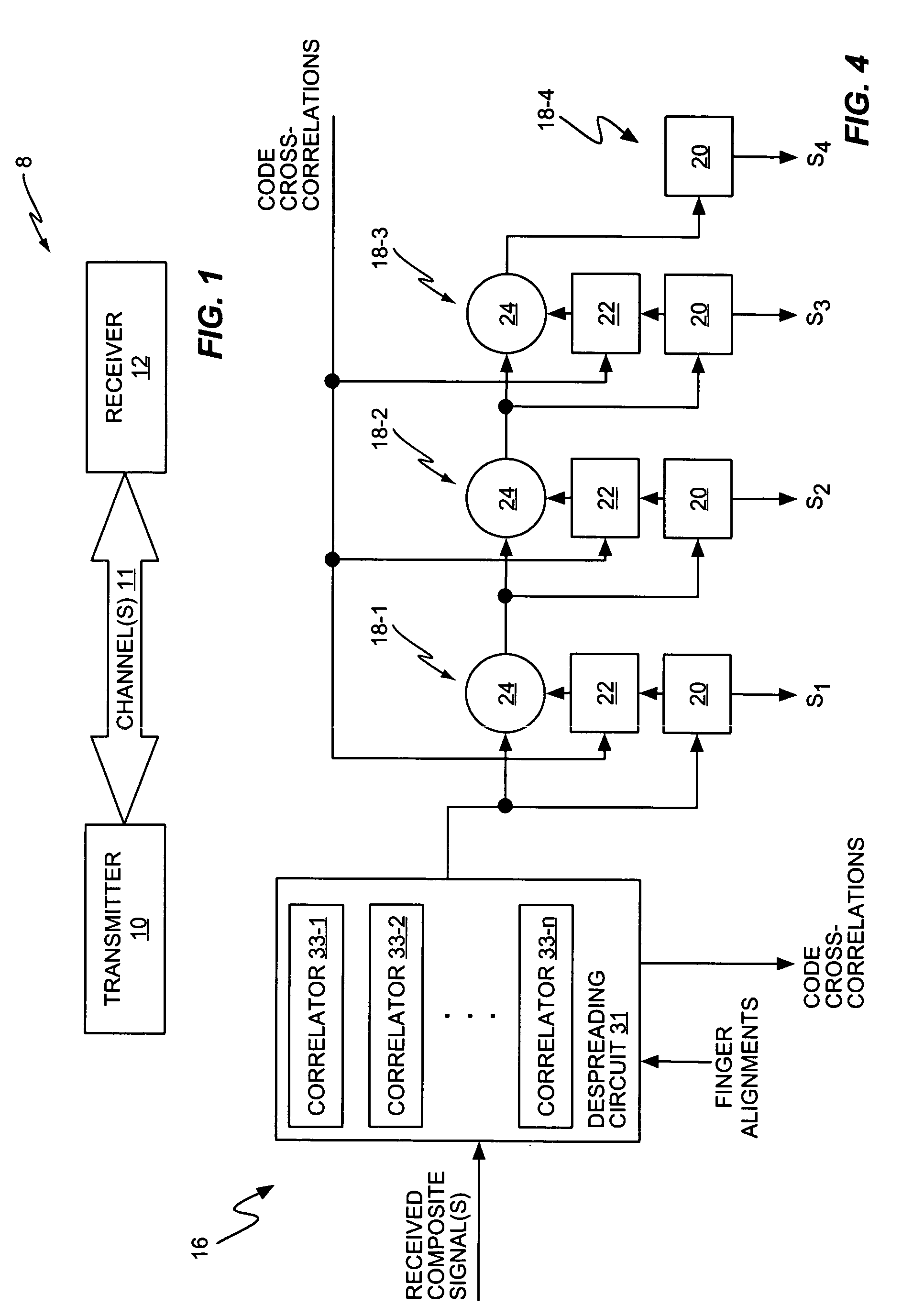 Successive interference cancellation in a generalized RAKE receiver architecture