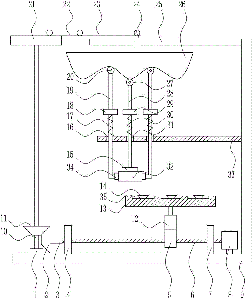 Highly efficient processing device for sole groove in shoe making