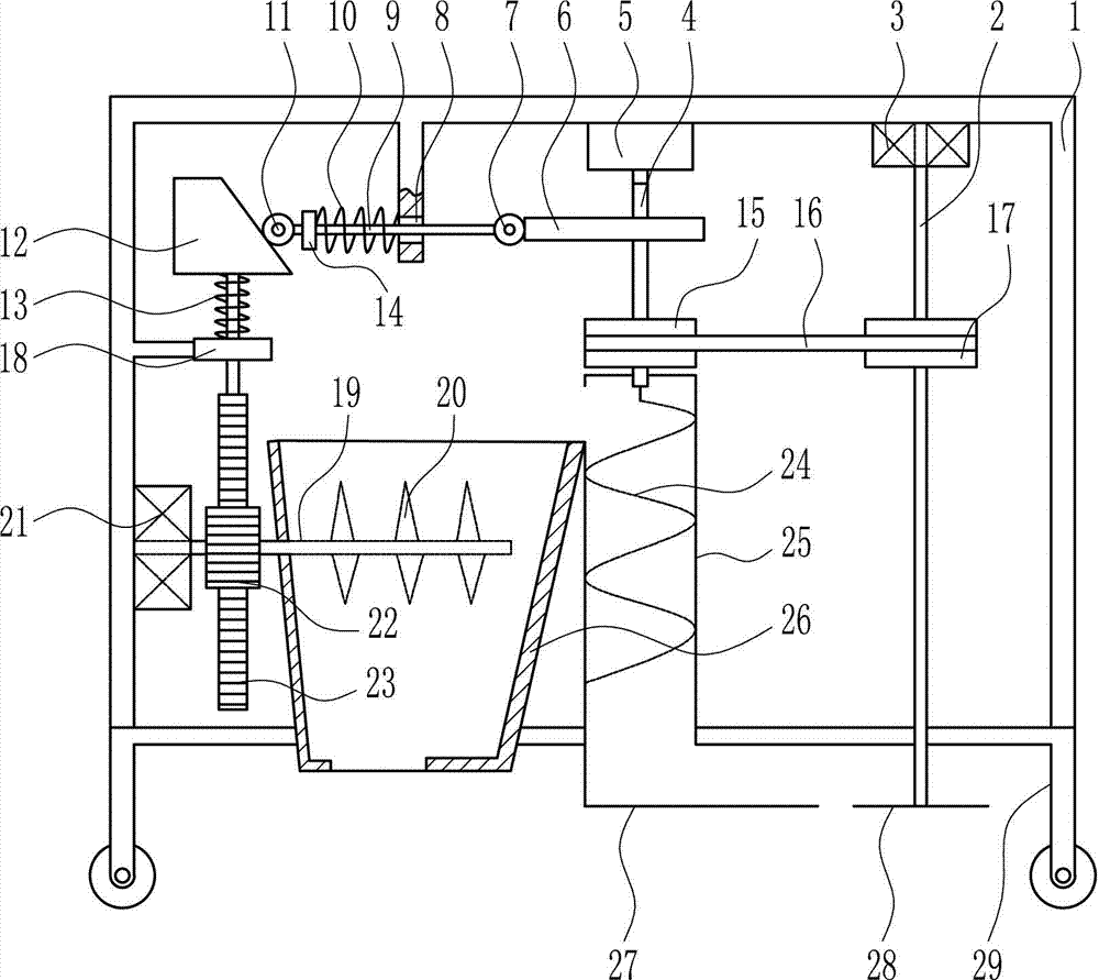 Agricultural high-efficiency carolina fanwort harvesting equipment